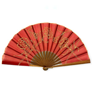 Organza Carnations Fan