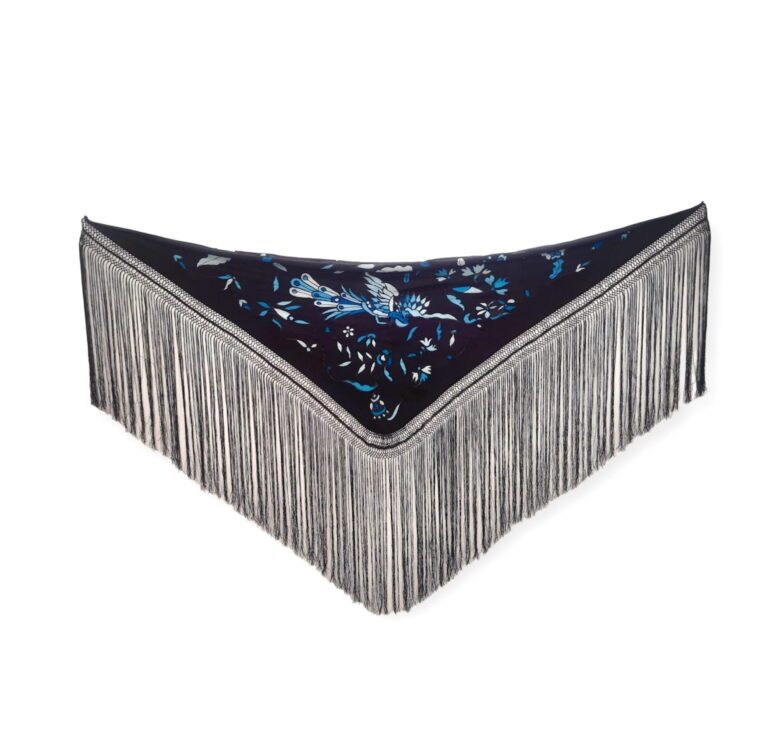 ROYAL BLUE SHAWL