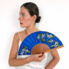 ABANICO DE SEDA JAZMINES_AZUL 2